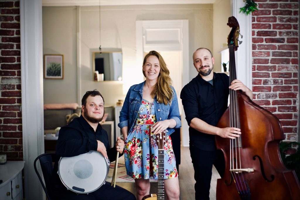 band members holding instruments